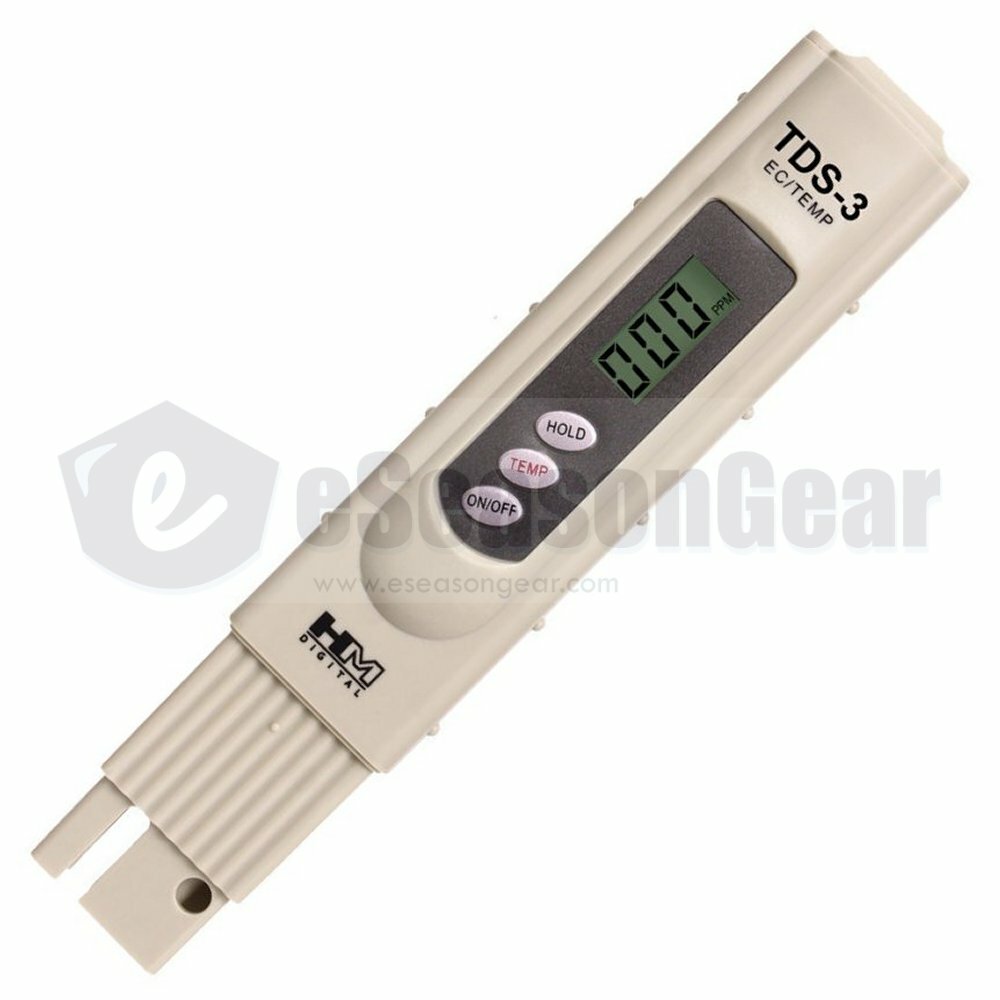HM Digital TDS-3 Water Purity PPM Testing Tester/Meter