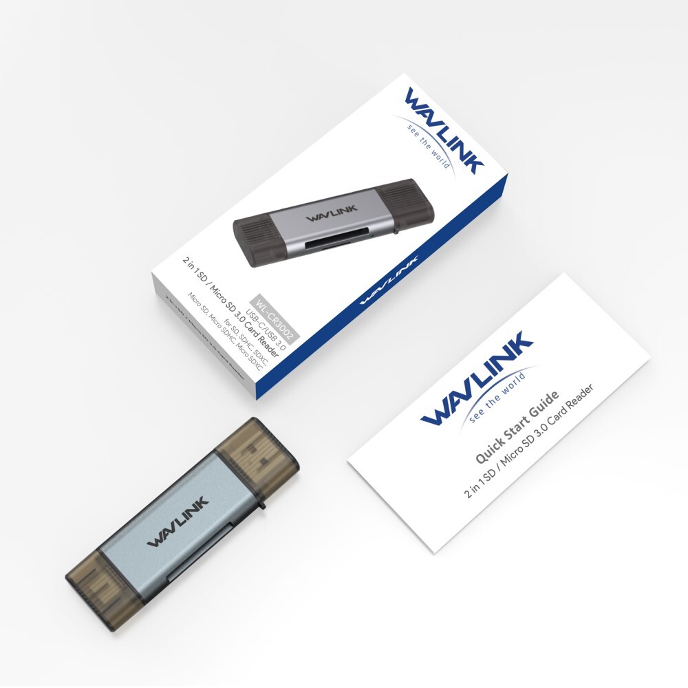 USB C/USB A Memory Card Reader SD SDXC SDHC MMC for MacBook/iPad Pro/Android