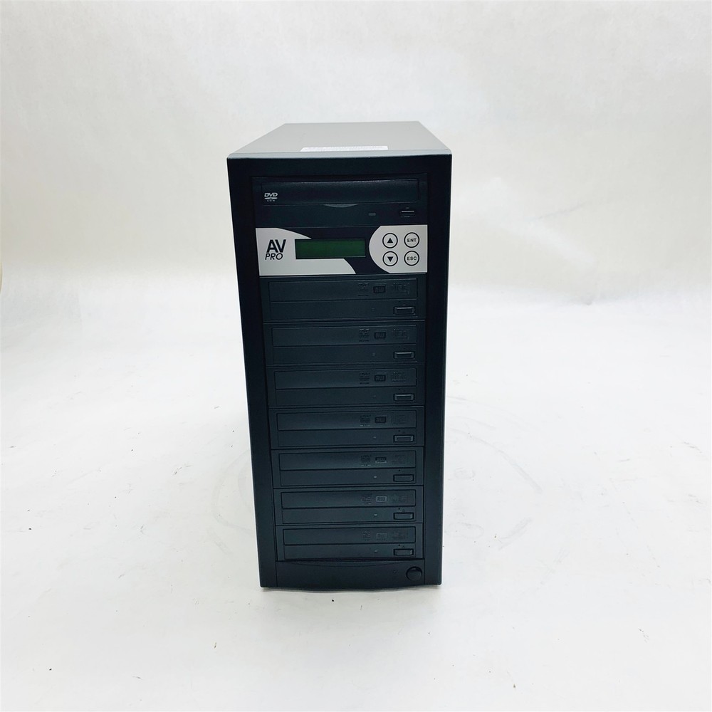 CDROM2GO AV Pro 7-DVD Media Duplicator Standalone Disc Duplication System Tower