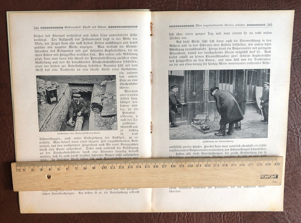 Potential equalization 1917 leakage current current electricity potential meter 95