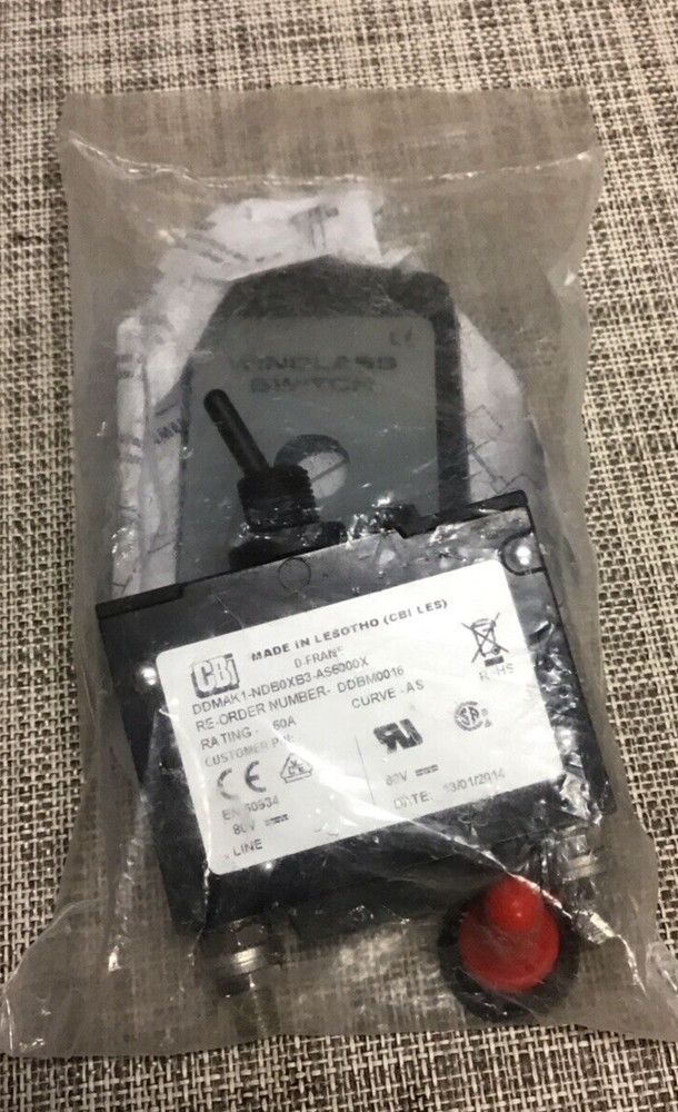 Windlass Switch Quick DDBM0016 60Amp anchor switch new in package