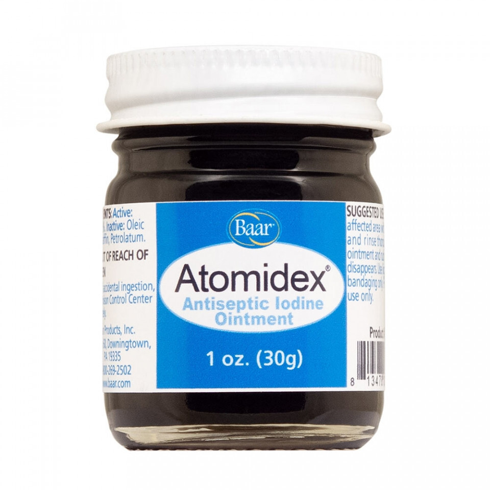 Atomidex, Iodine Ointment