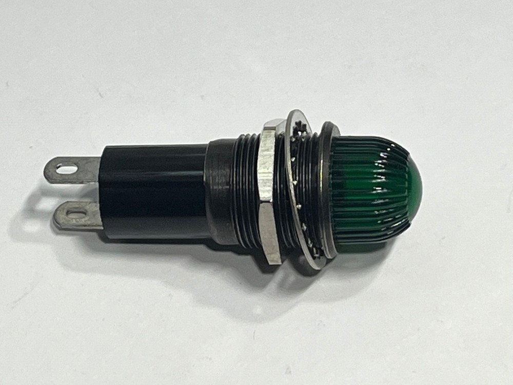 LOT OF 100 GREEN DIALIGHT PANEL INDICATOR LIGHTS