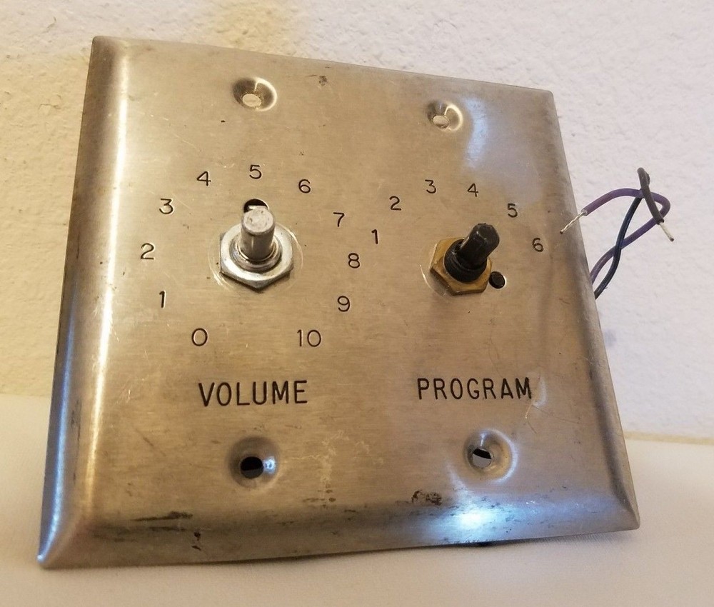 Alpha Communications 70LC2 Line Attenuator Plate Volume & Program Control