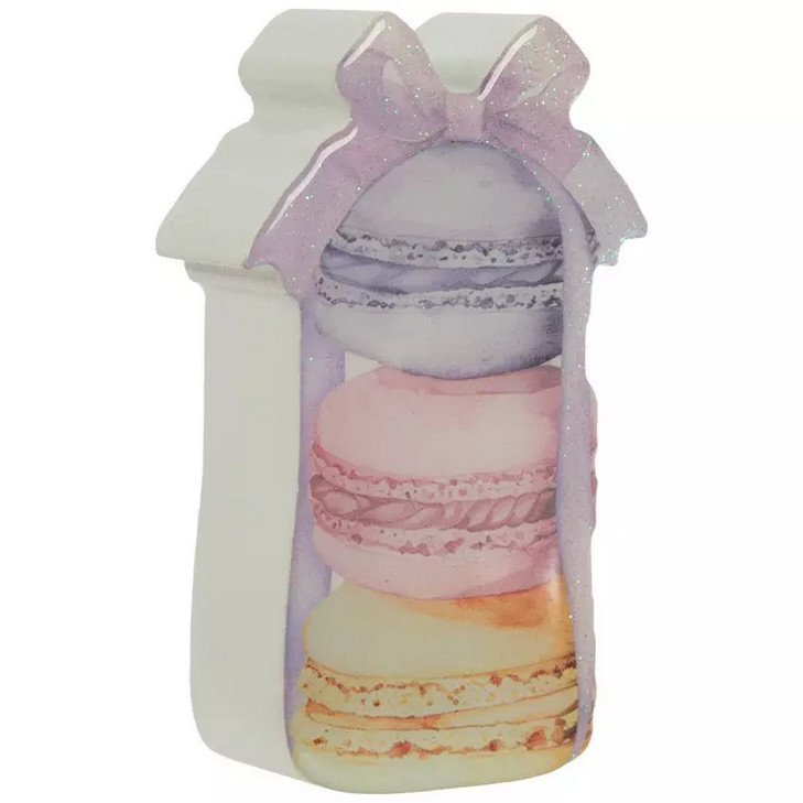 HL Easter Decor - Pastel Stacking Macaroon Cookies Sitter