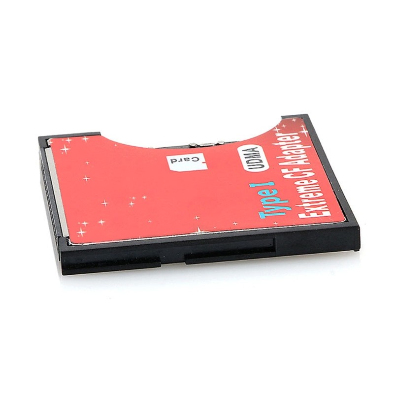 1 Port Micro-SD/SDXC TF to Compact Flash CF Type I Memory Card Reader Adapter
