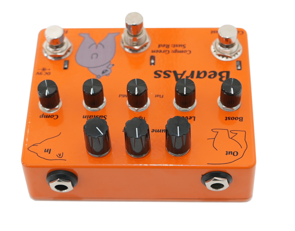 LiberaTone BearAss Fuzz+Compressor+Sustainner
