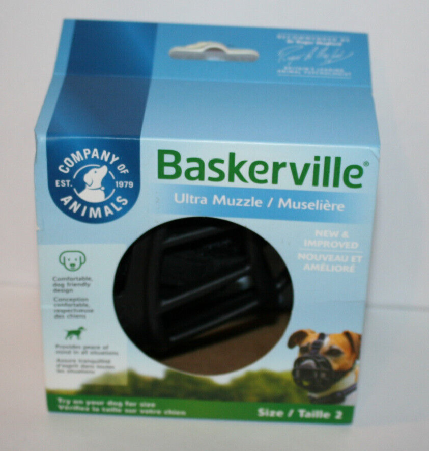 Baskerville Dog Ultra Muzzle Black Size 2