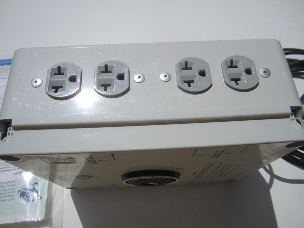 C.A.P. MLC-8XT Master Lighting Controller HID Timer