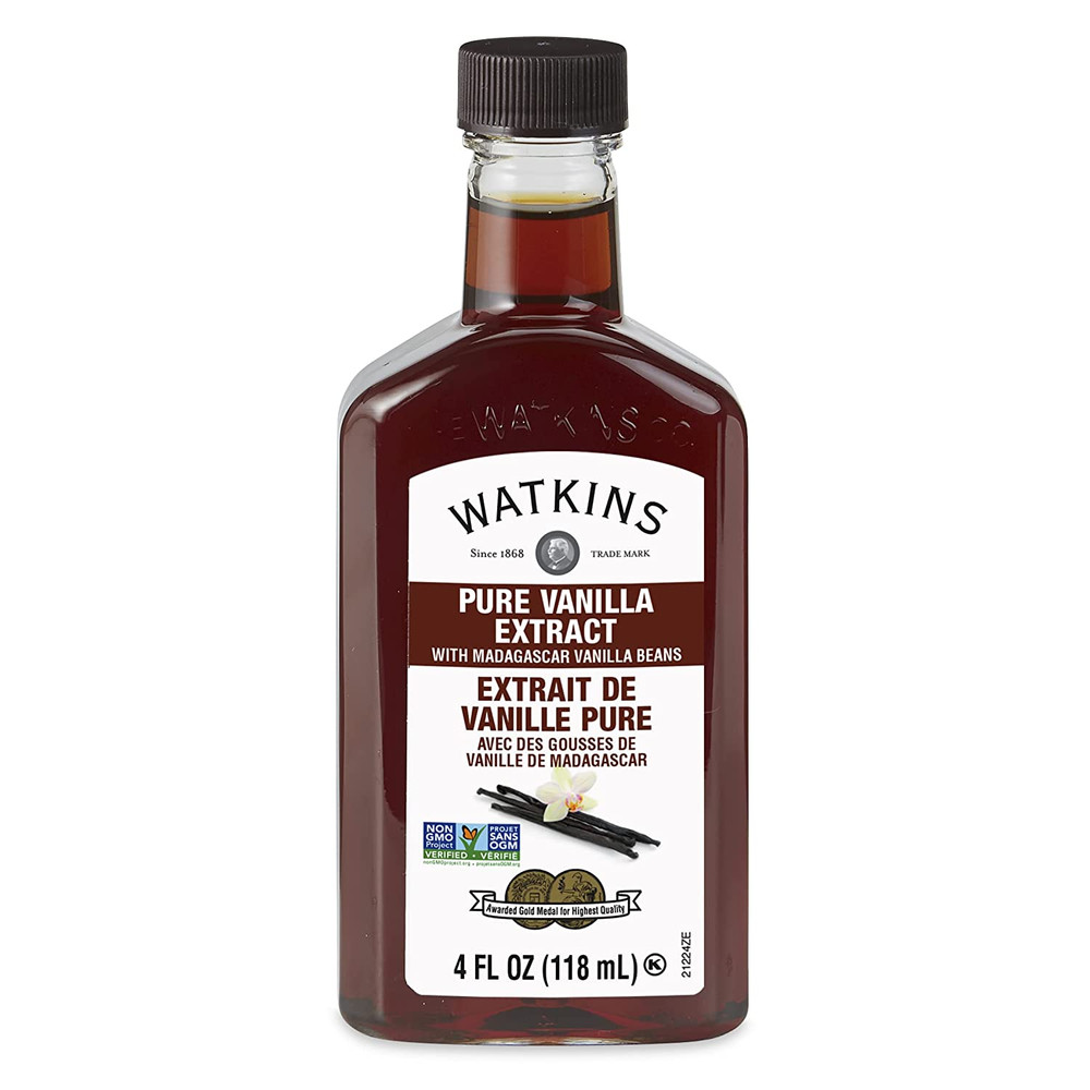 Watkins Pure Vanilla Extract, 4 oz Bottle, 1-Pack