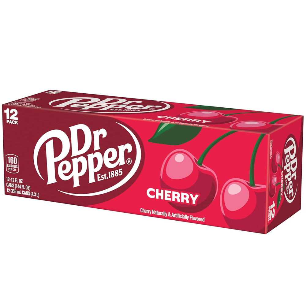 - CHERRY, 12 OZ, 12 PK
