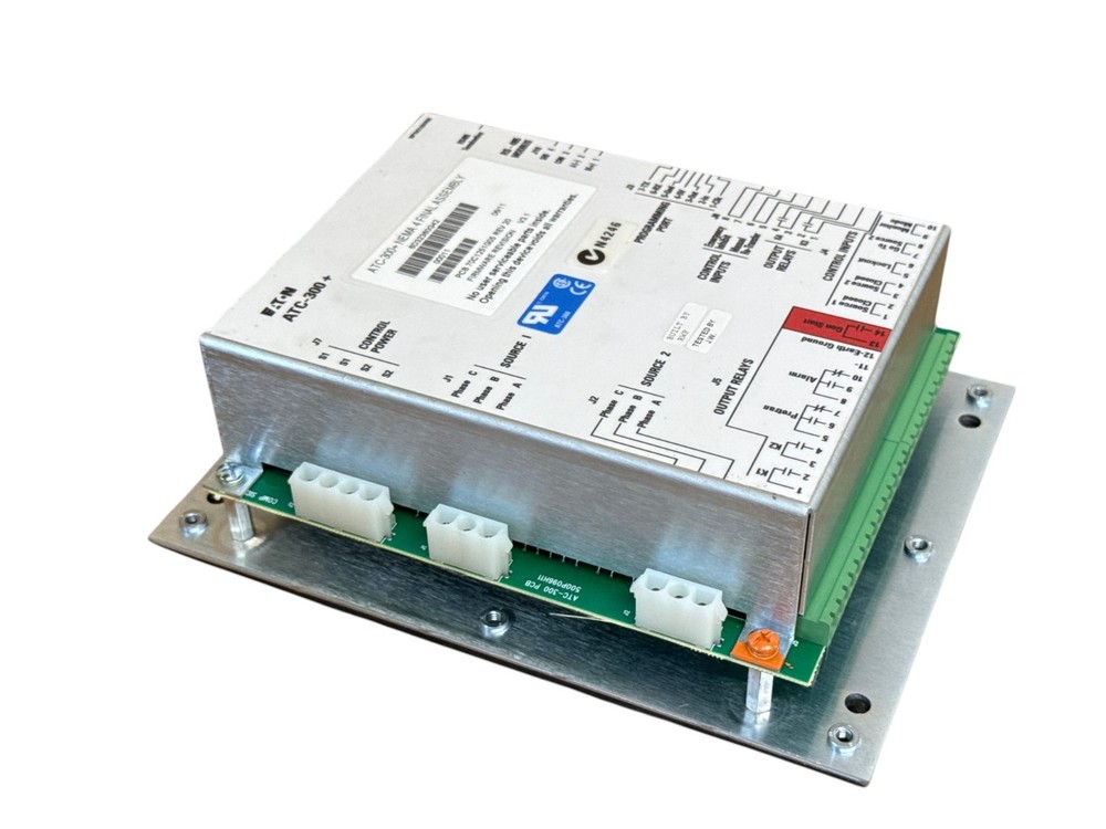 EATON 6D32360G42 ATC-300+ AUTOMATIC TRANSFER SWITCH CONTROLLER MODULE PANEL