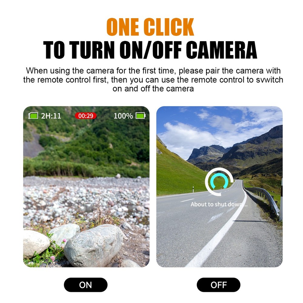 Bluetooth Wireless Remote Controller For GoPro Hero 13 12/11/10/9 Max#Camera^^