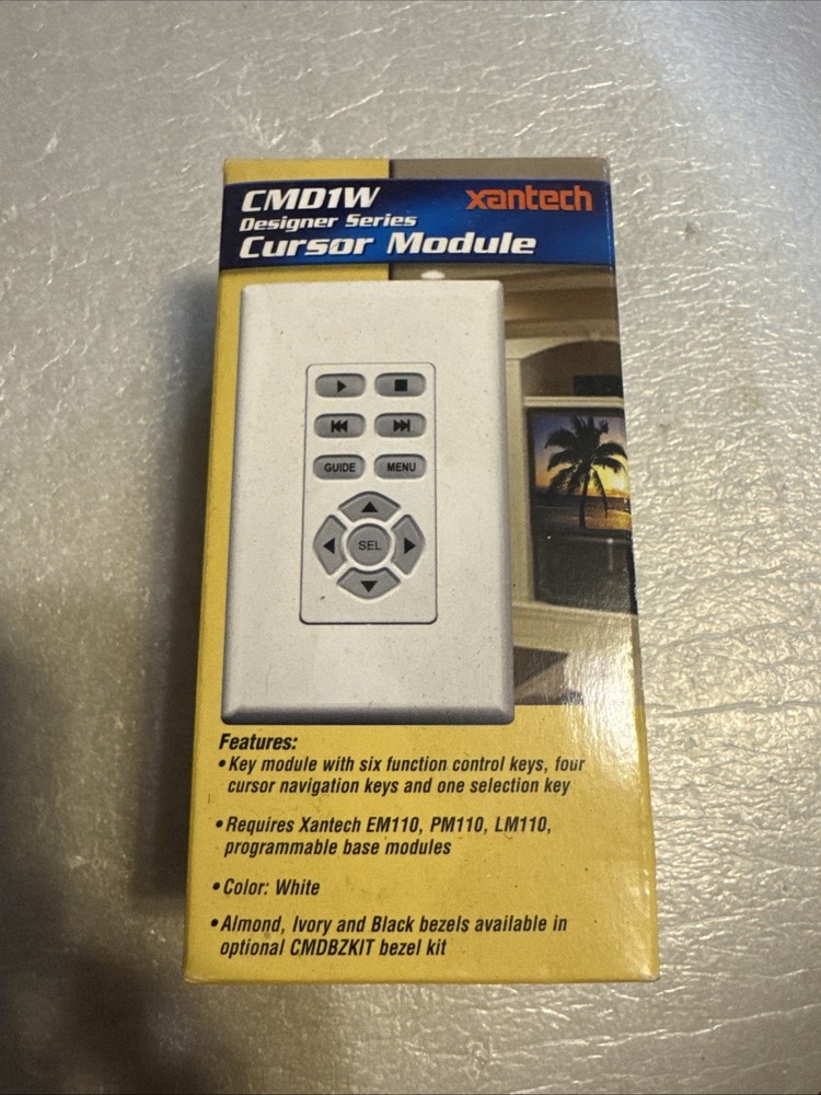 NEW Xantech CMD1W Designer Series Cursor Module