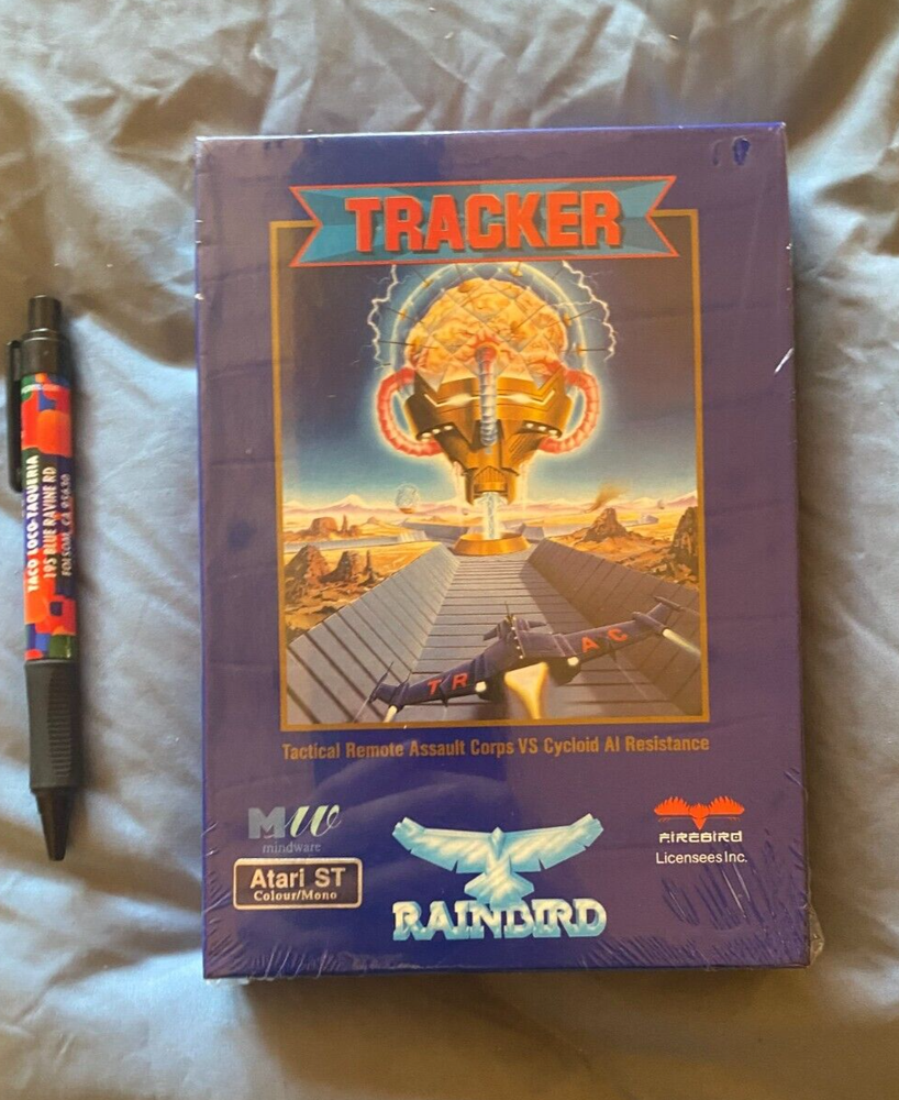 Tracker Atari 1040/520 ST NEW Disk By Rainbird