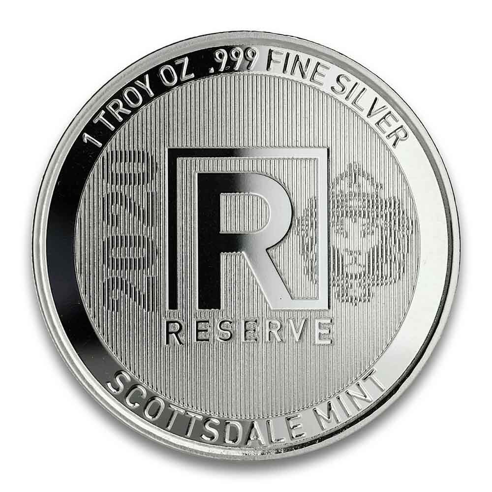 2020 Scottsdale Reserve 1 oz Silver Round