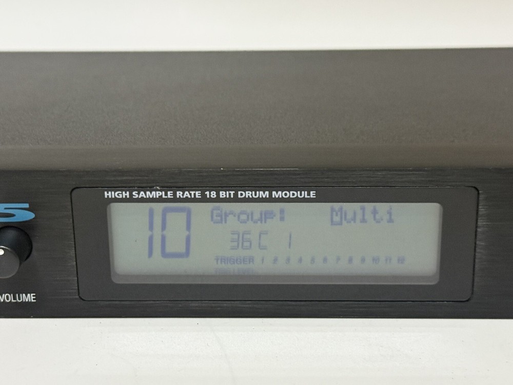 Alesis DM5 Electronic Drum Module Rackmount Machine ~ WORKING/No Backlight