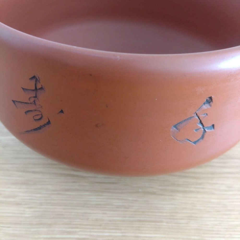 Tea Utensils Good condition Matcha red clay