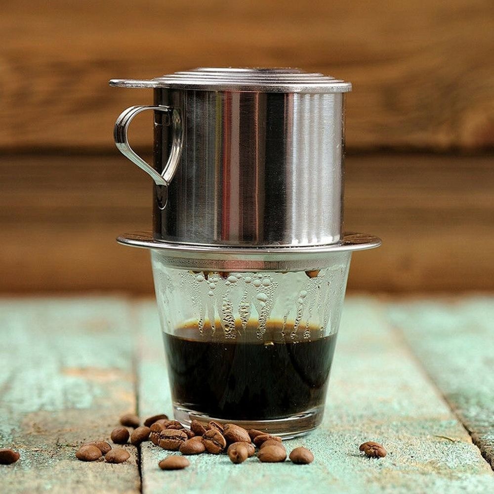 Vietnamese Coffee Filter Coffee Pot Drip Infuse Cup Manual BrewLightweight