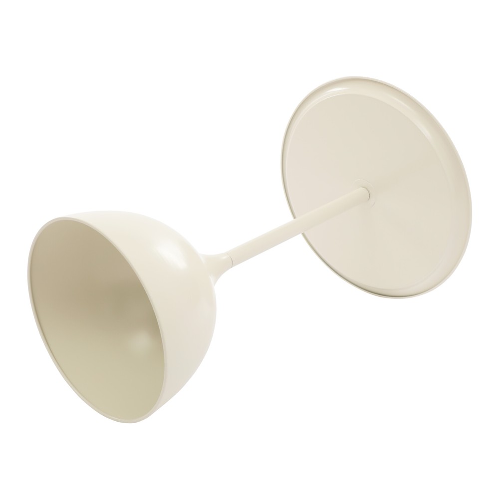 Modern Side Table, Round Side Table, Round Bedside Table Cream White New