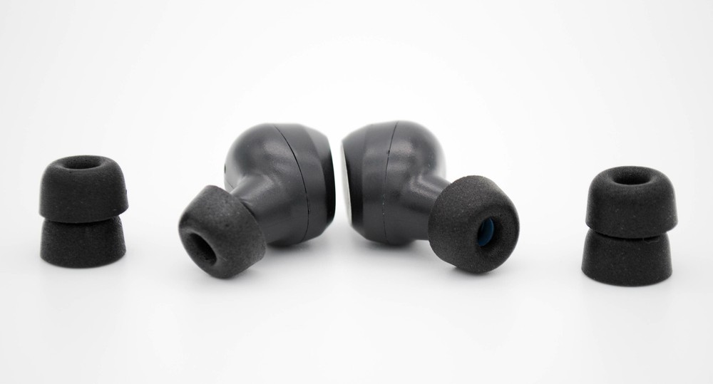 Dekoni Audio True Wireless Bulletz Memory Foam Earbud Tips, Single Pair (Large)