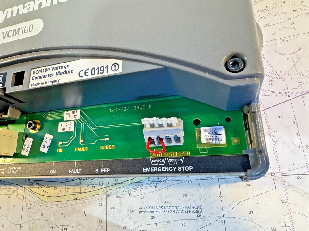 Raymarine VCM100 E52091 HD & Super HD Digital Open Array Radar Voltage Converter