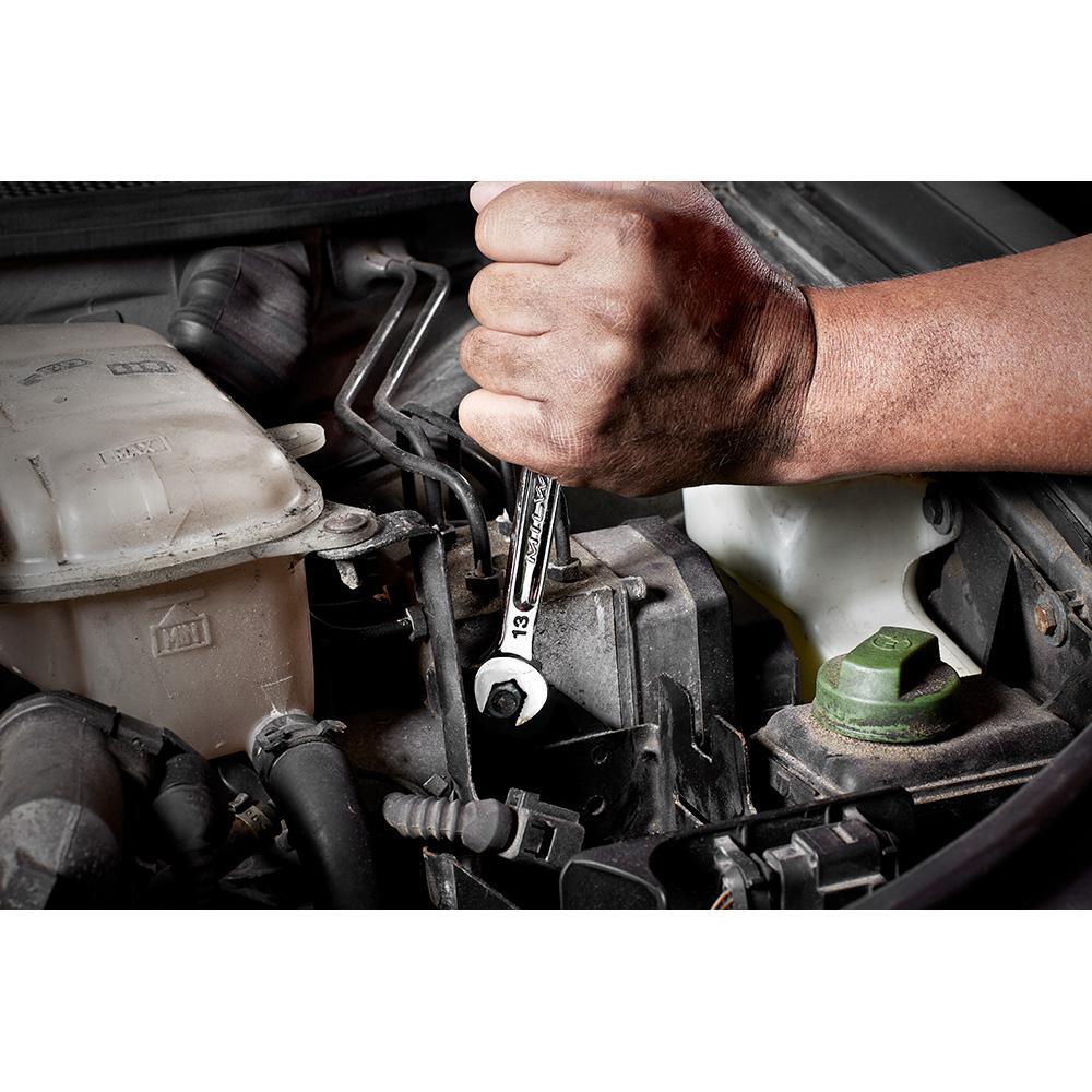 Combination SAE Wrench Mechanics Tool Set (15-Piece)