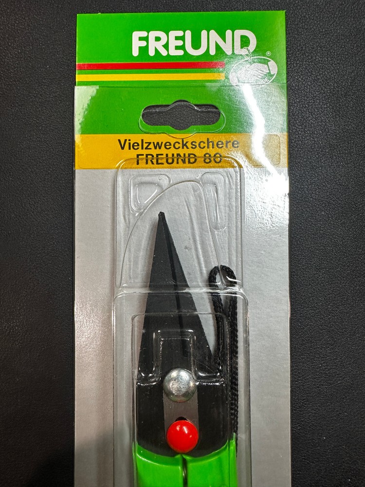 Freund #80 Pruning Shear, Ergonomic Design, Xylan Coated GERMANY
