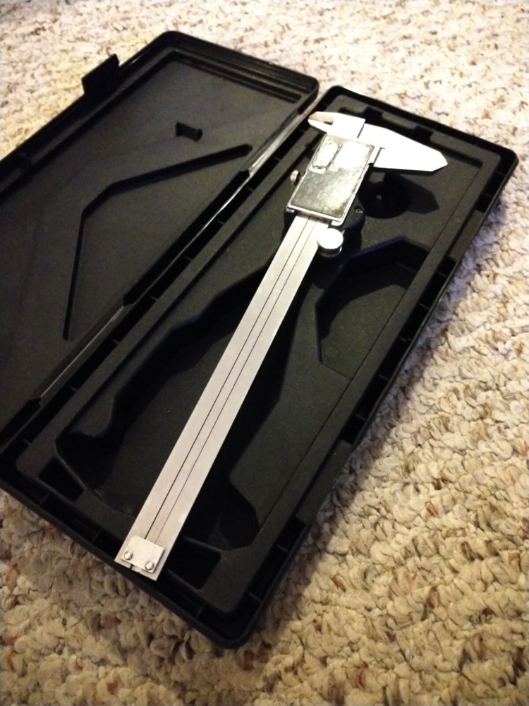 MITUTOYO 500-196 CD-6” CS Digital Caliper Absolute Digimatic