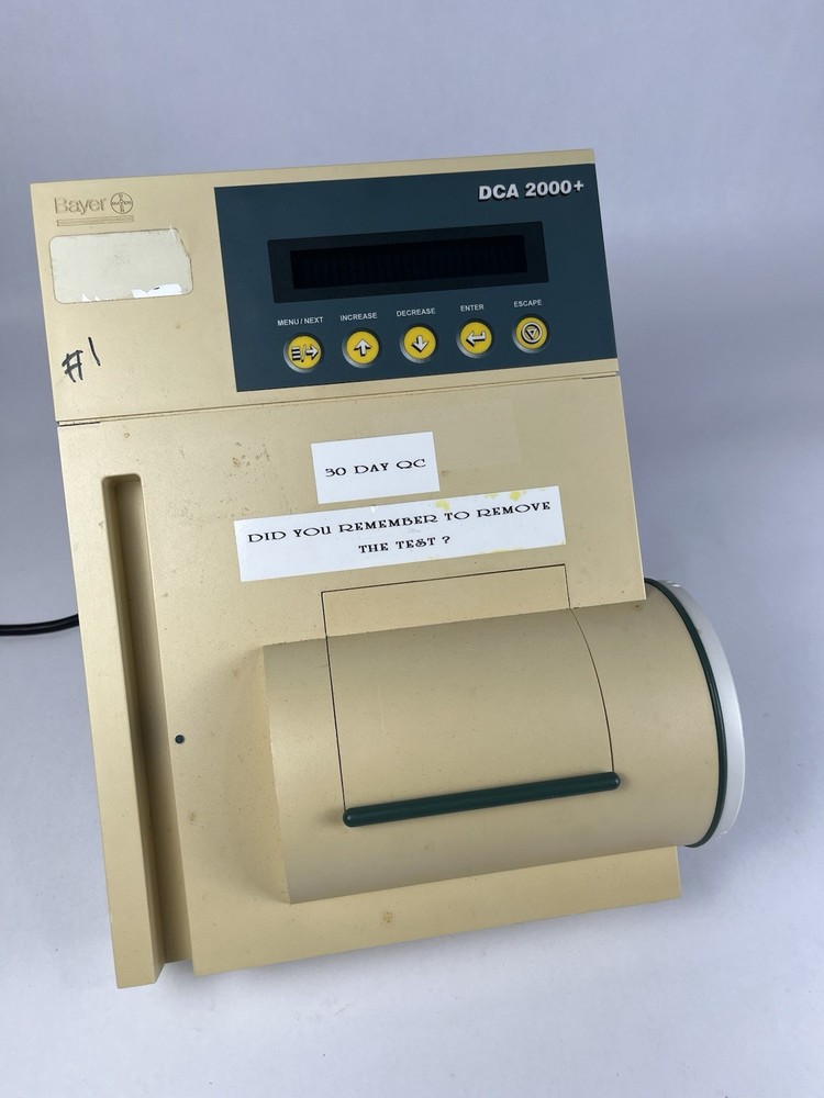 Bayer DCA 2000+ Hemoglobin Analyzer Model - 5031C - Powers On - READ