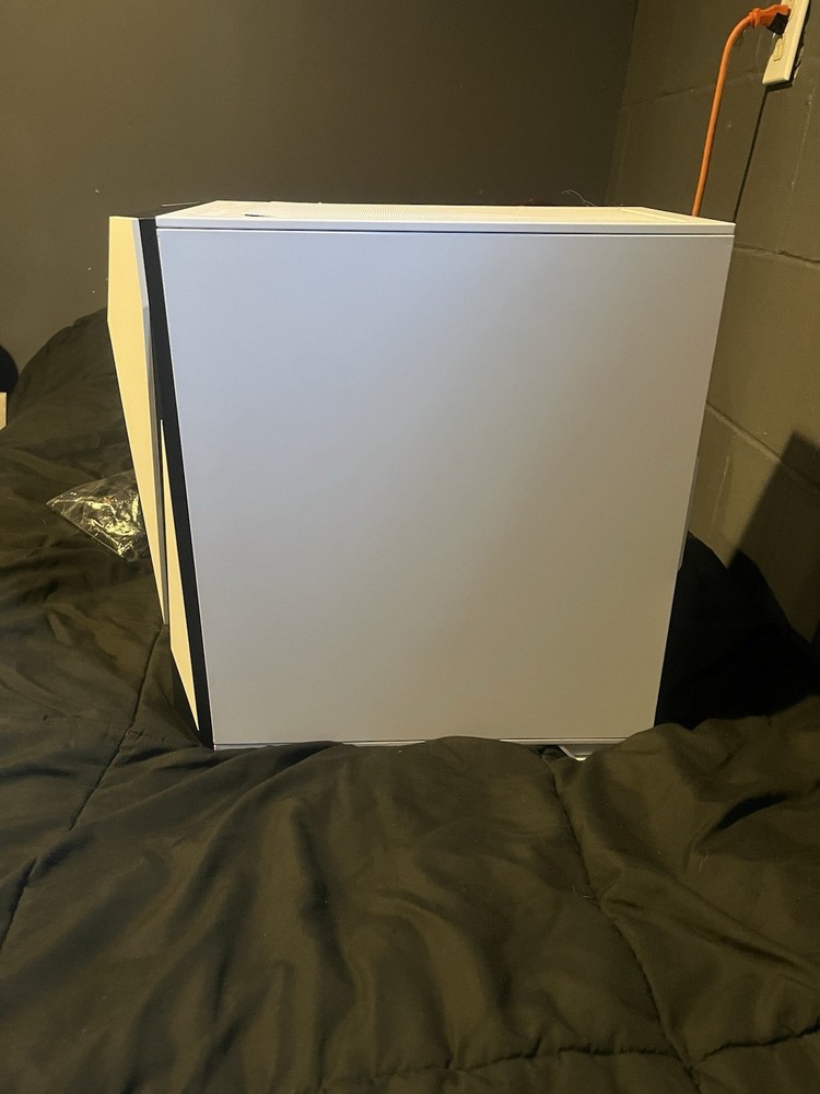 White Mid-Tower Gaming PC Case MATX/ATX Tower