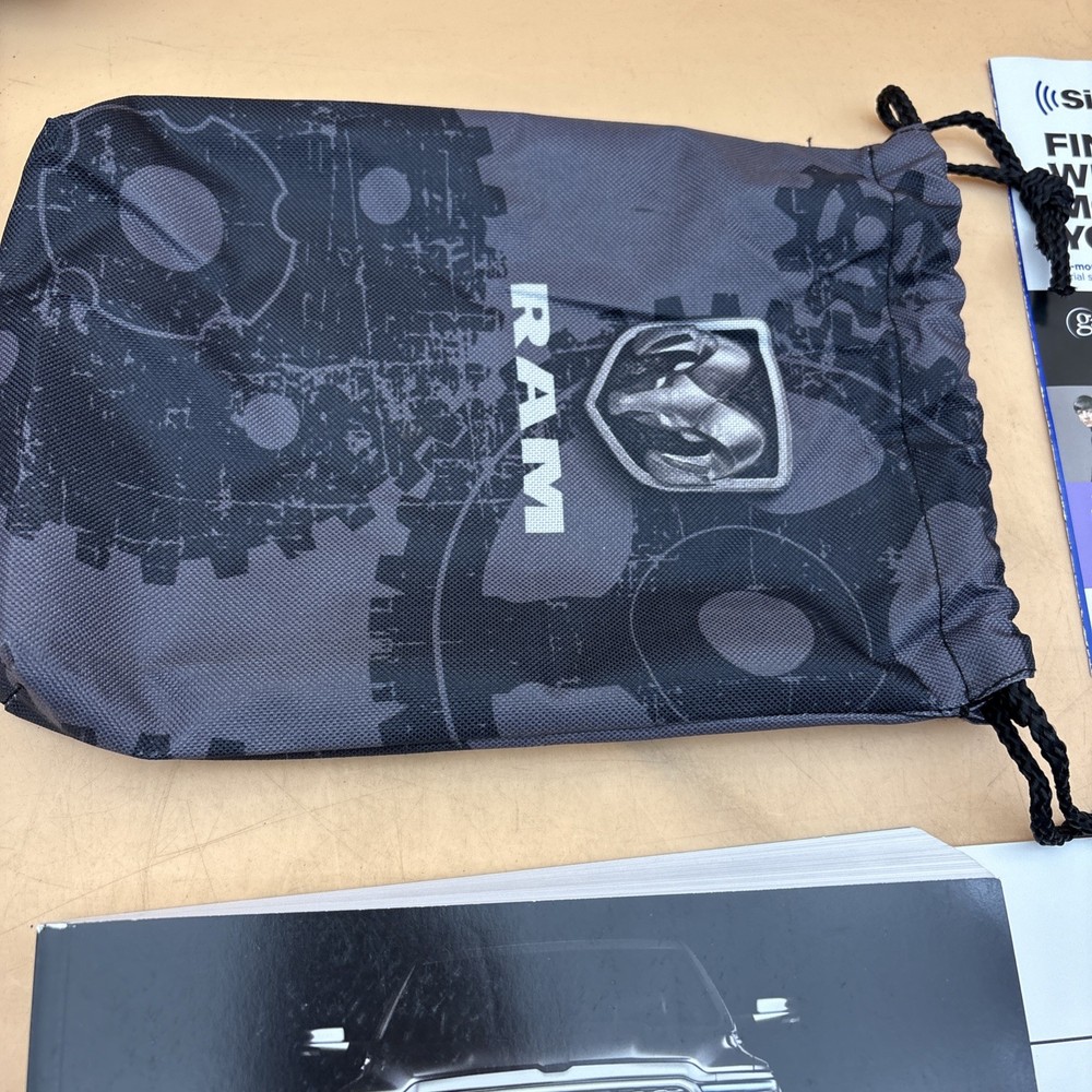 2021 Dodge Ram 1500 Owners Manual Quick Reference Guide With Canvas Bag
