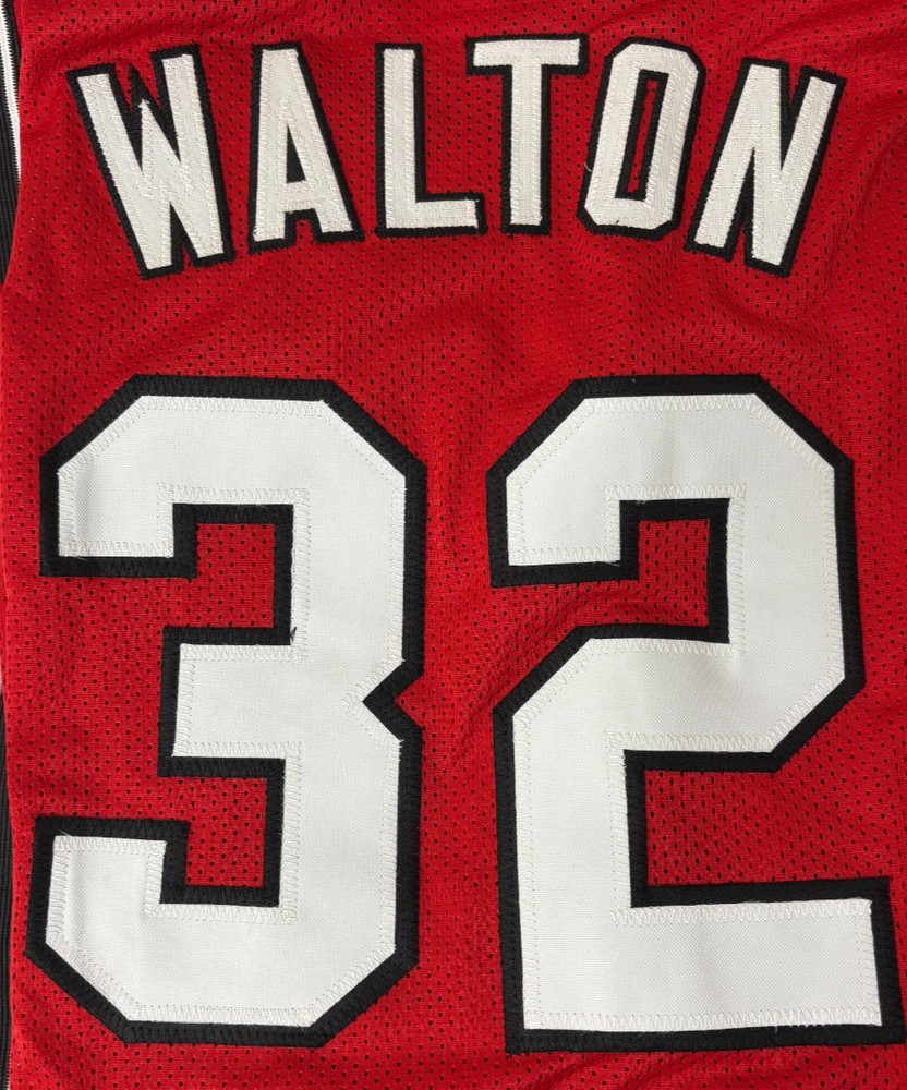 Bill Walton Unsigned Custom Red Player Jersey Size L