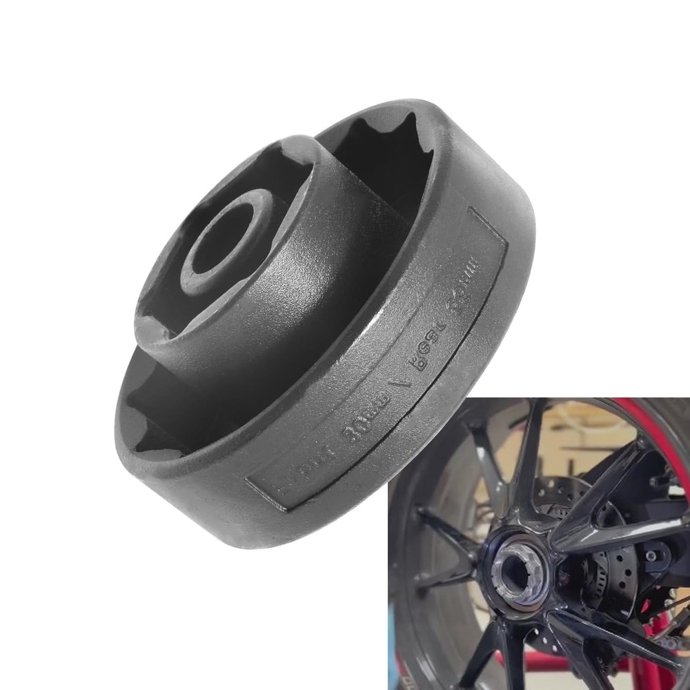 Wheel Axle Nut Socket Tool compatible with Ducati Motorcycle 30mm 55mm Front...