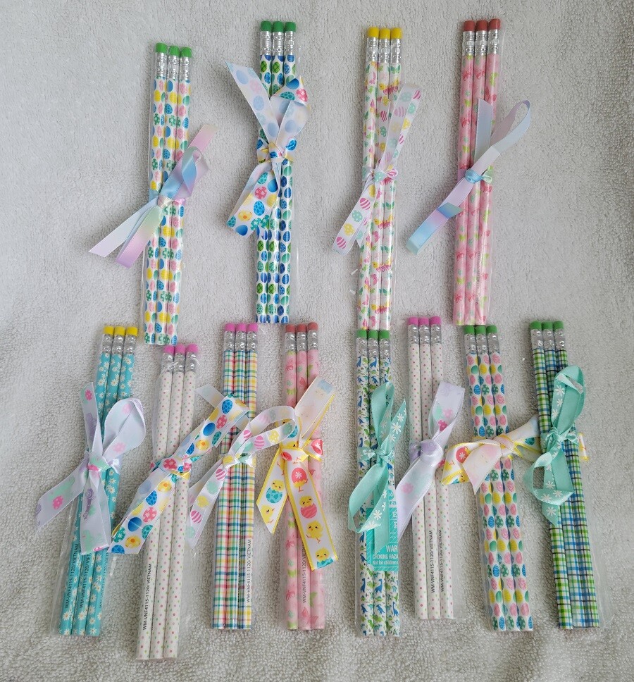 Spring Easter Pencils - 3 Pks