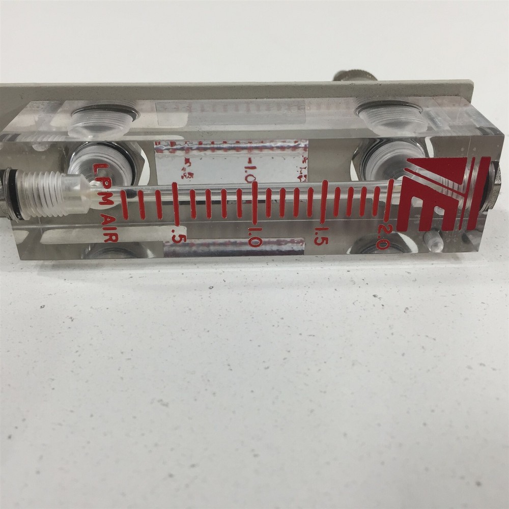 TE 53-193206-00 Acrylic Flow Meter 2 LPM Air