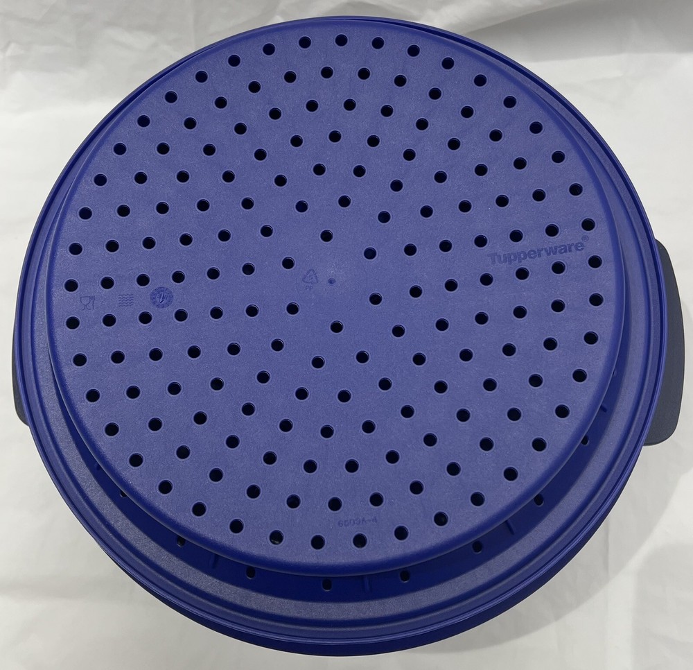 *Tupperware Smart Multi-Cooker Blue Large for Microwave OPEN BOX
