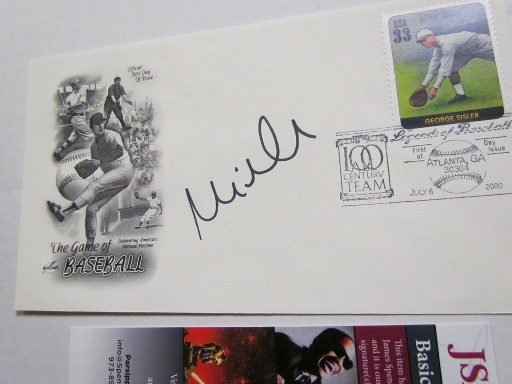 Mike Weir Signed First Day Cover Envelope JSA (2)