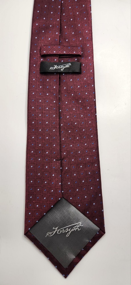 58" 100% Silk Forsyth Mens Tie