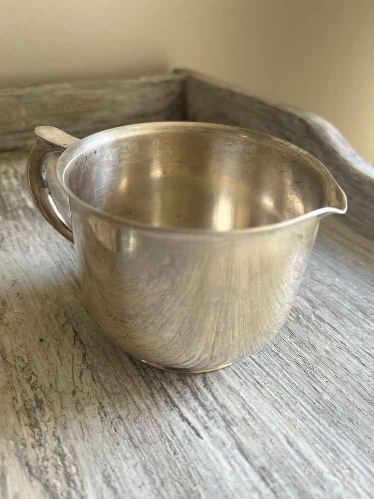 Antique Armor Silver Co Silver Plated Invalid Feeder or Convalescent cup