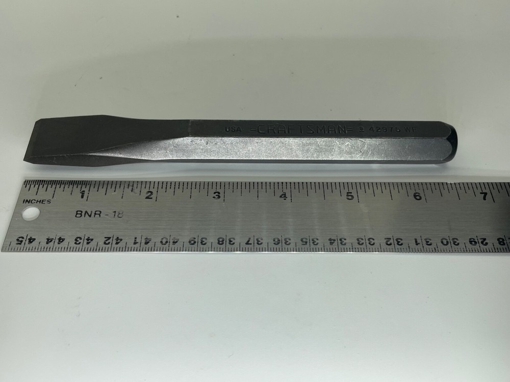 Craftsman Tool 3/4" Cold Chisel 942975 WF USA