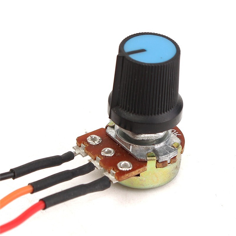 PWM DC Brush Motor Stepless Variable Speed Controller Switch 12V 24V 48V 60V 20A