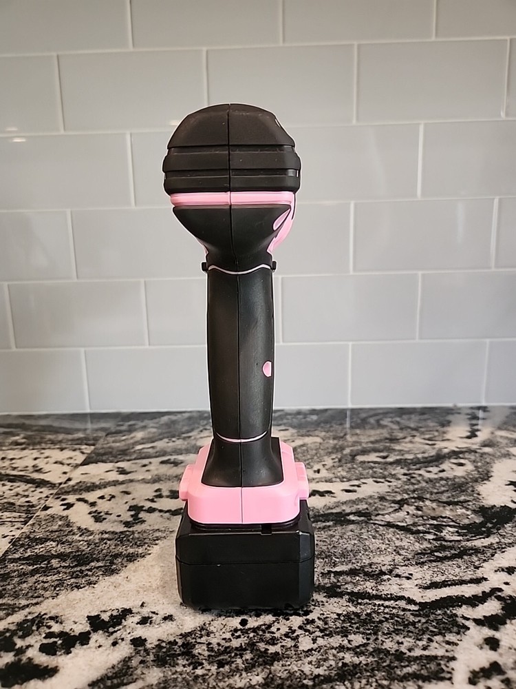 WORKPRO Cordless Pink Drill Drill And Battery Only
