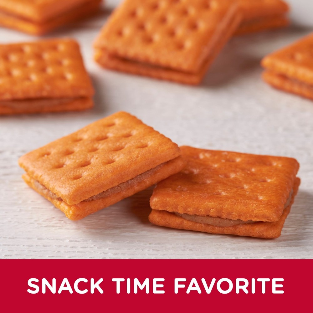 Variety Pack Sandwich Crackers Single Serve Snack Crackers 30 Count
