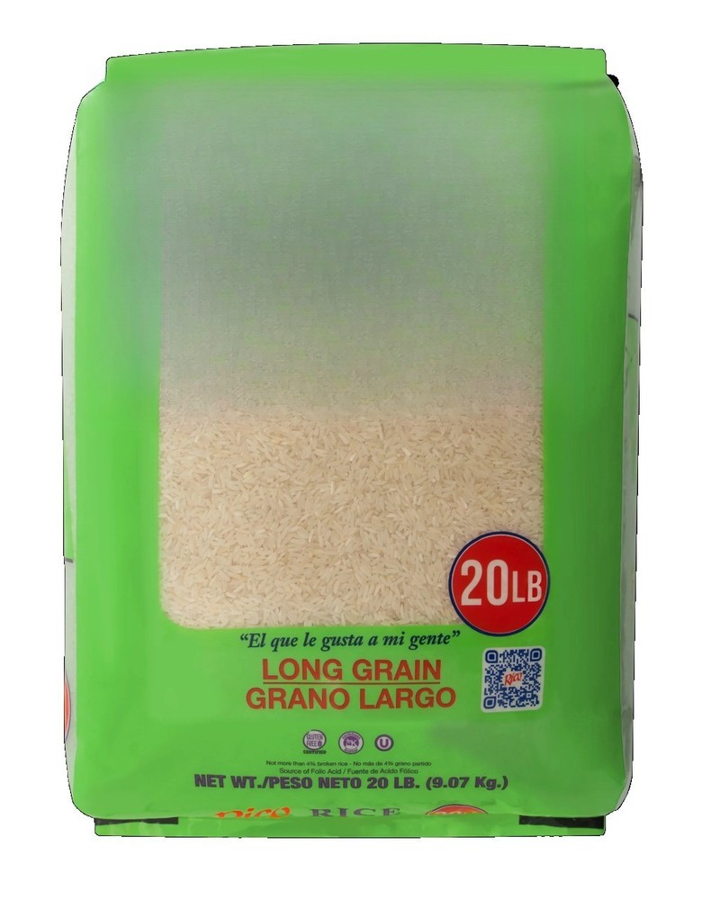 (3 pack) Grain Rice, 20 lbs, No Allergens Contained