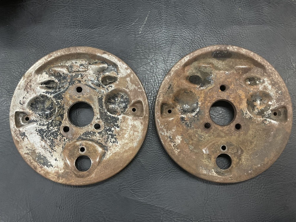 AirCooled Type 1 Front Brake Backing Plate Set 65-67