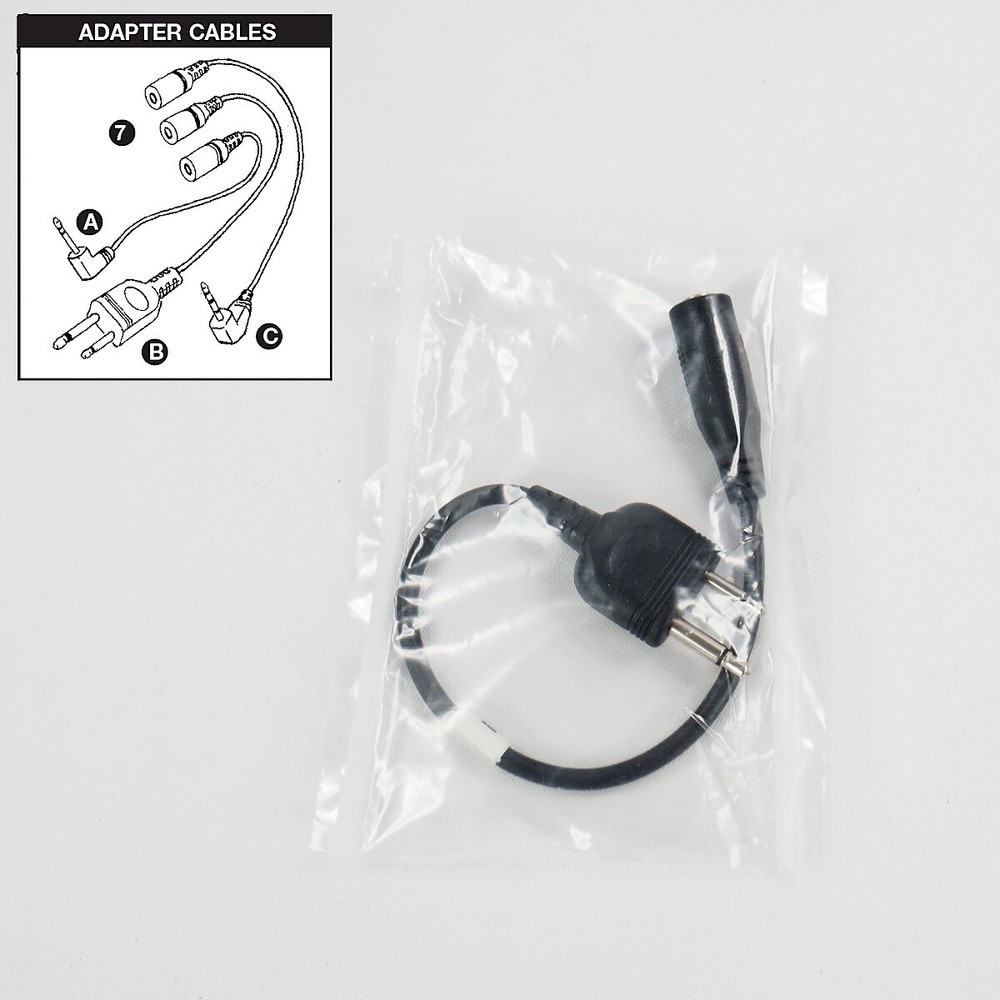 NEW NADY REPLACEMENT **ADAPTER CABLE B* for Helmet Talk HTCS-3C/HTCS-3O