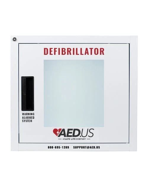 AED Wall Cabinet With Alarm - Large Square