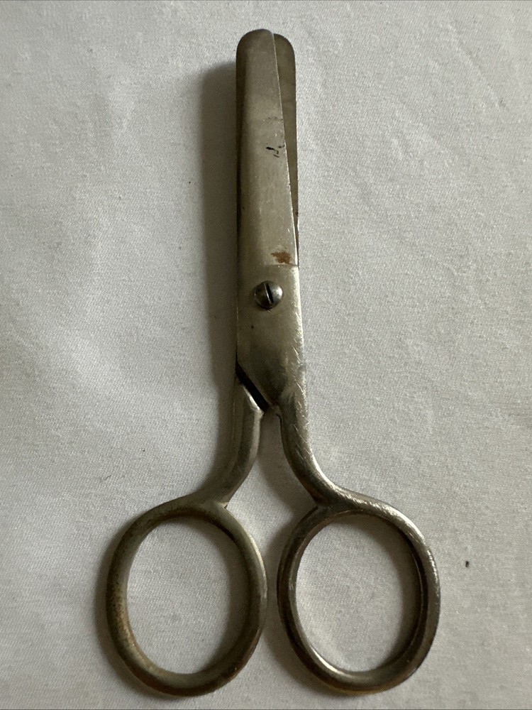 Vintage Children Scissors Stainless Signed K