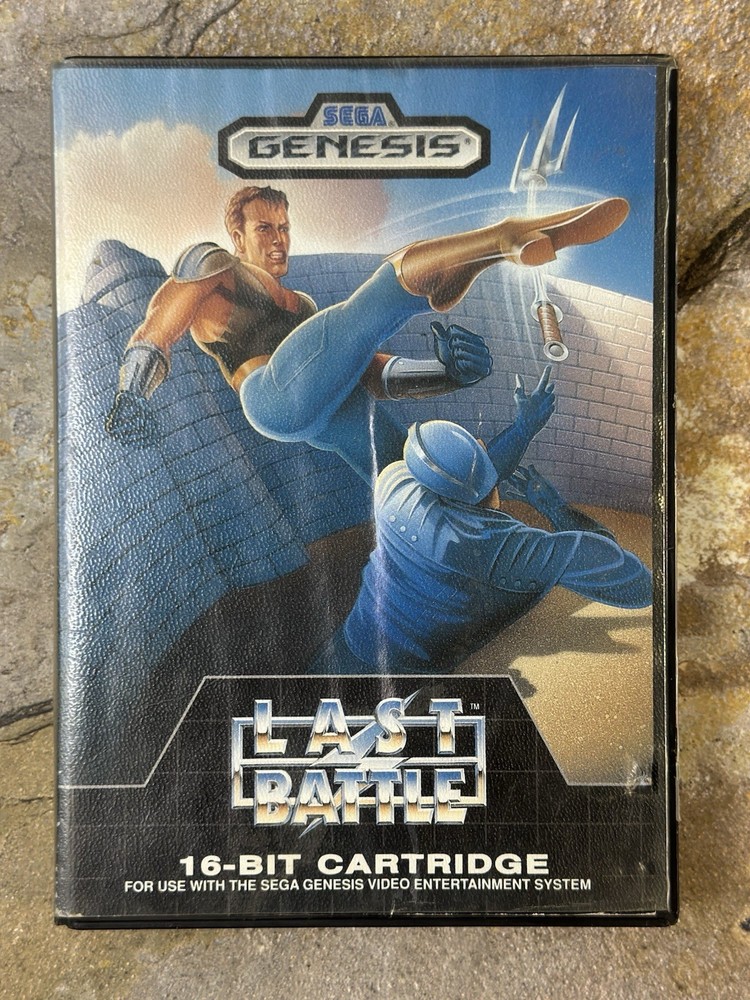 Last Battle Case - Sega Genesis
